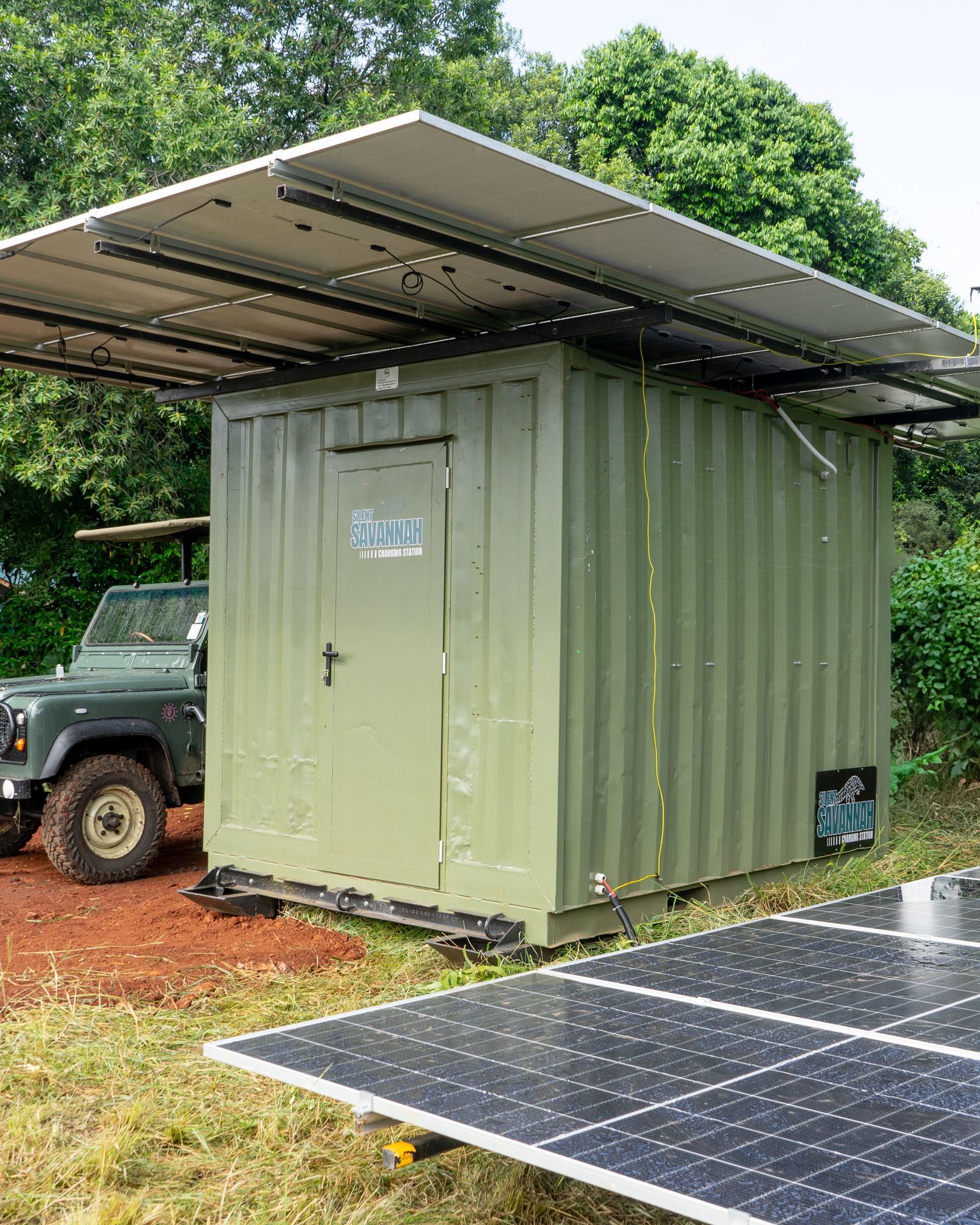 Solar Charging Container