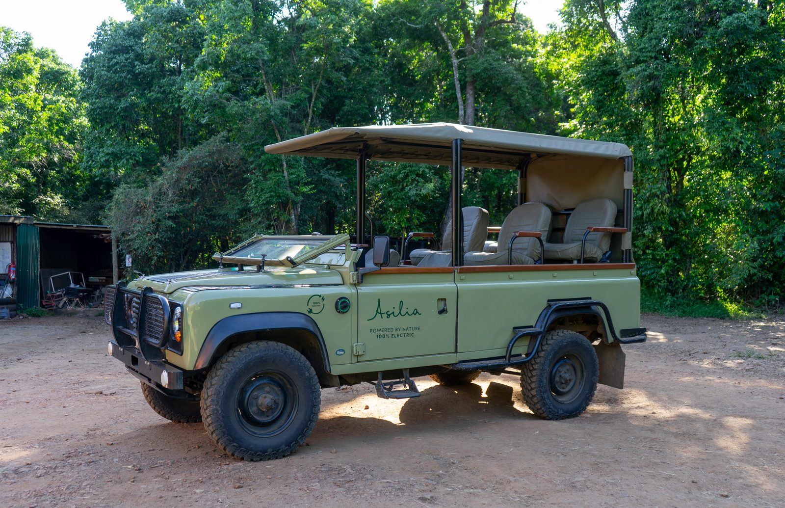 Electric Land Rover Defender