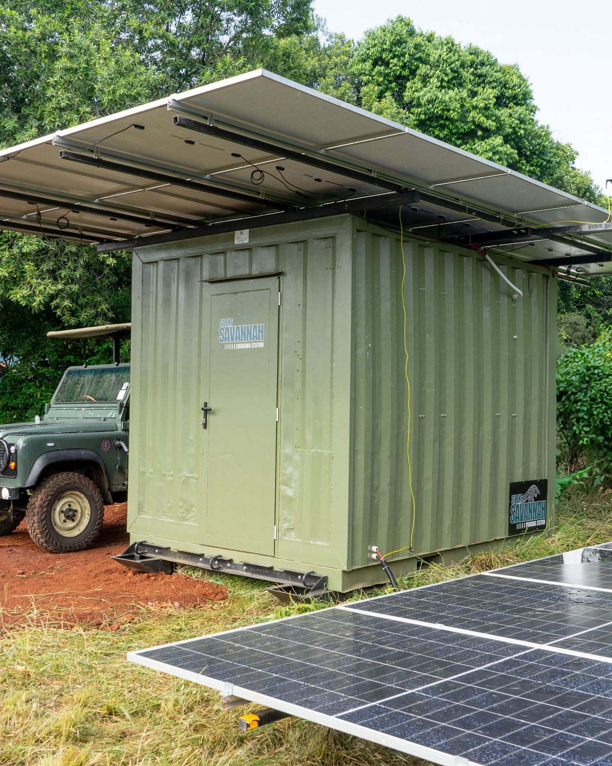 Solar Charging Container